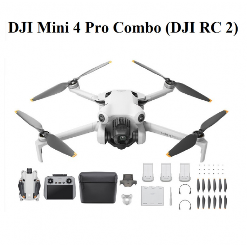 Drone Dji Mini 4 Pro Combo RC 2 - Camera Drone Mini 4 Pro Combo RC2